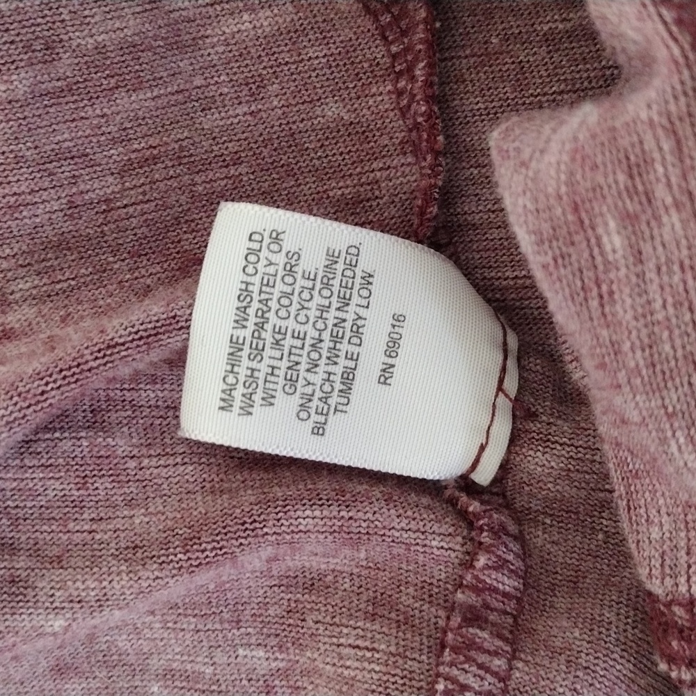 Relativity Maroon Tunic - Picture 4 of 9